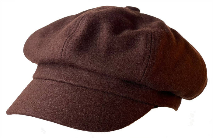 Newsboy Cap: Brown San Francisco Hat Company
