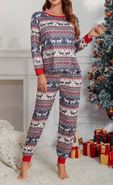 Nordic Christmas PJ Set - SexyModest Boutique