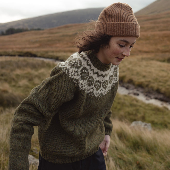 Norse Baby & Kids Sweater - Donegal Wool - Ivy