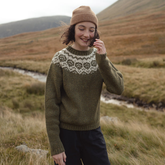 Norse Baby & Kids Sweater - Donegal Wool - Ivy
