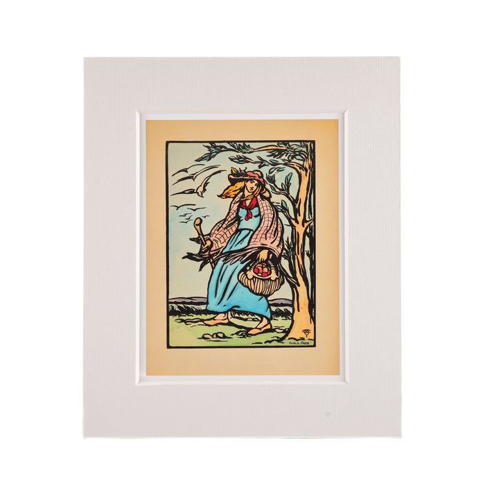 O Wind Illustration Mary Cottenham Yeats 1869 -1947