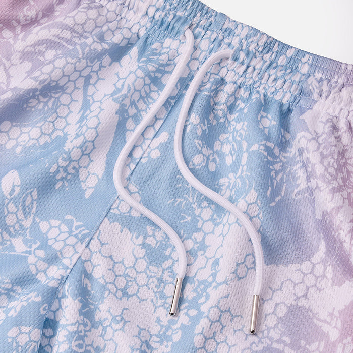 OMBRE HONEYCOMB SHORTS