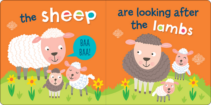 On the Farm Board Book Peter Pauper Press