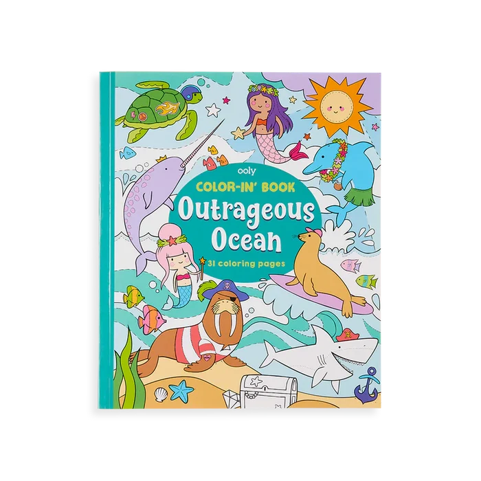 Ooly - Color-in' Book - Outrageous Ocean