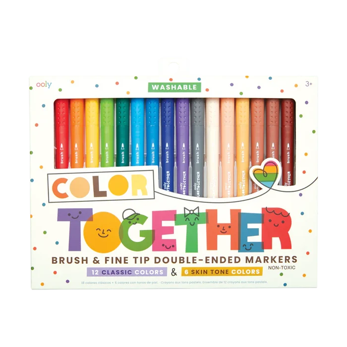 Ooly - Color Together Markers - Set of 18