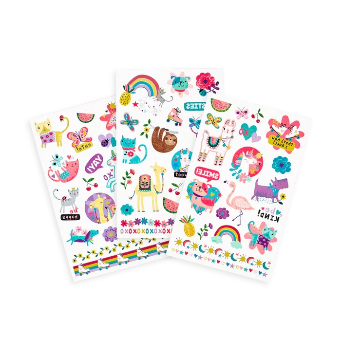 Ooly - Tattoo-Palooza Temporary Tattoos - Funtastic Friends