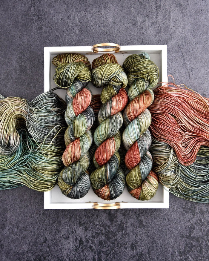 Destination Yarn fingering weight yarn Ophelia