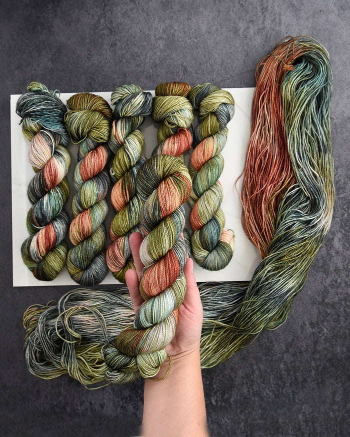 Destination Yarn fingering weight yarn Ophelia