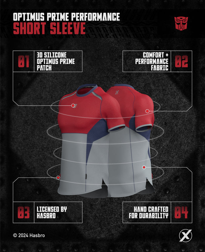 OPTIMUS PRIME Performance Short Sleeve