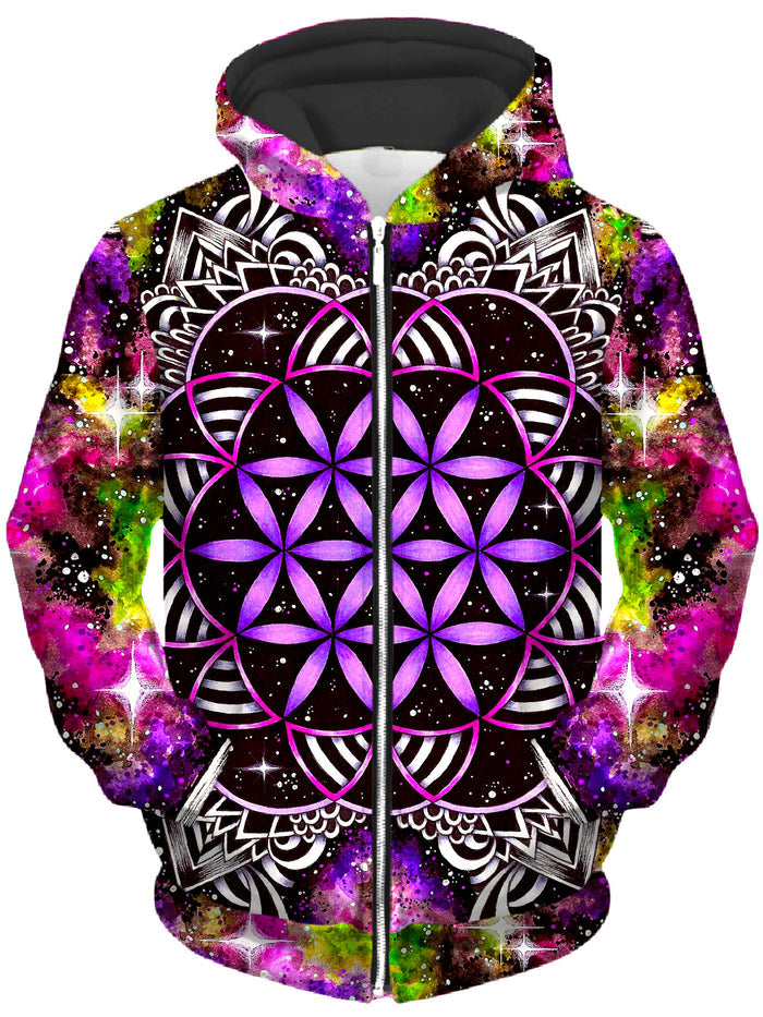 Oracle of Life Unisex Zip-Up Hoodie BrizBazaar Epic Hoodie
