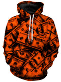 Orange Grunge Money Unisex Hoodie Big Tex Funkadelic Epic Hoodie