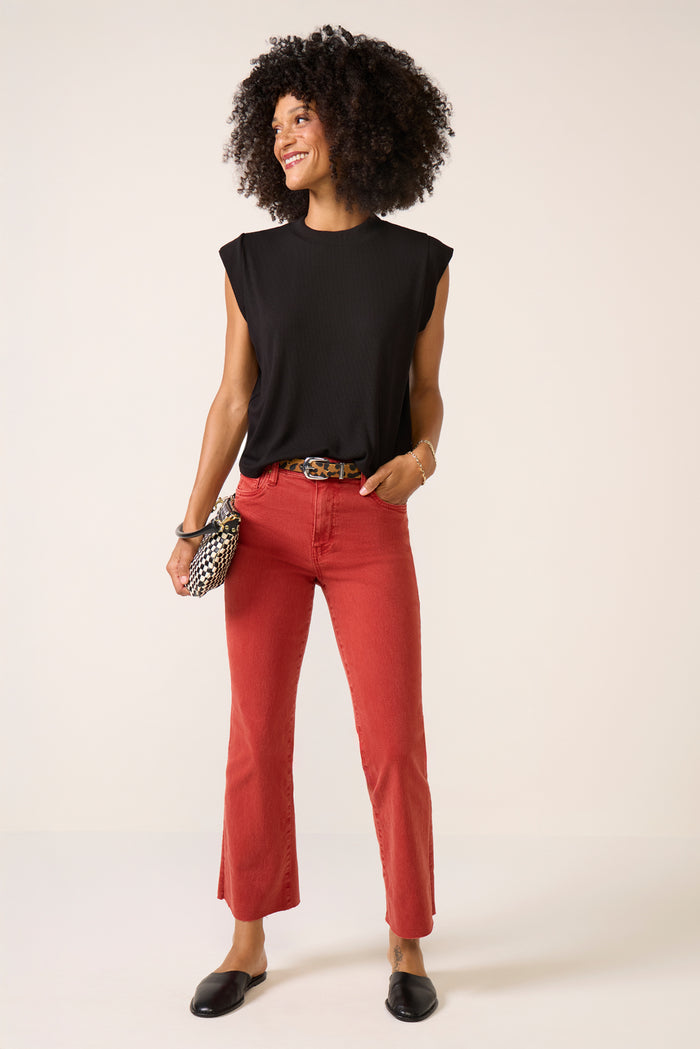 Oren Ribbed Top
