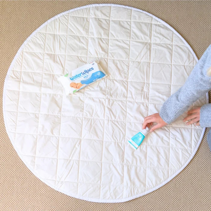 Organic Baby Playmat - 100% Cotton & Washable British Wool Plastic free circular