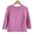 Organic  Wool  | Pullover  | Classic Rose| Size-6 Years - Mojopanda Organic  Store