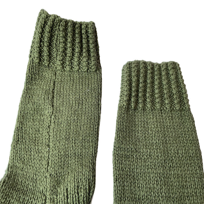Organic Wool | Socks For Men & Women | Olive Green