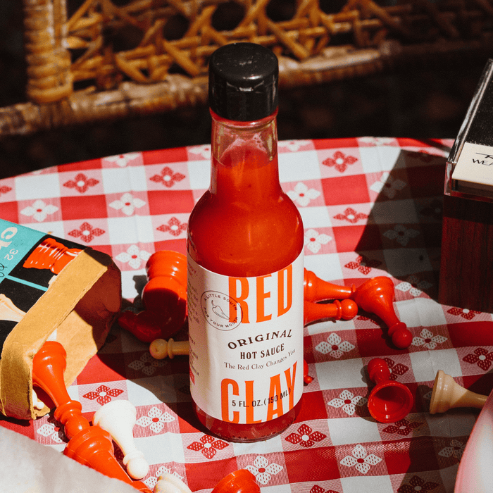 Original Southern Hot Sauce - Spicy Condiments, Made in USA Red Clay Hot Sauce