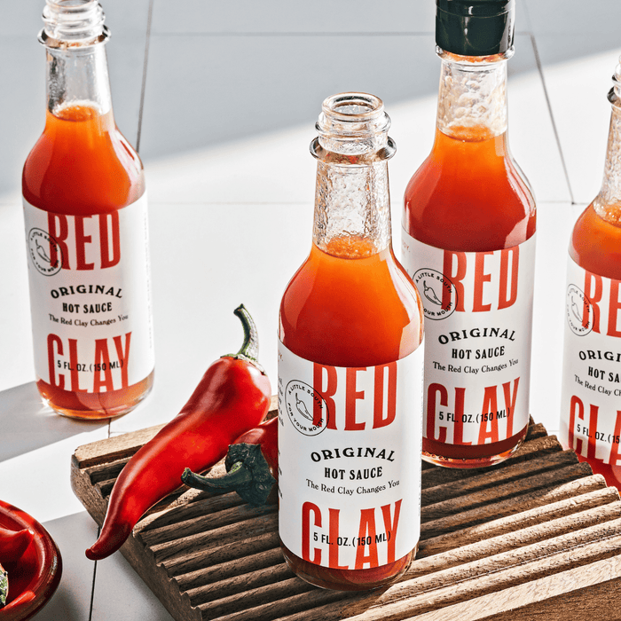 Original Southern Hot Sauce - Spicy Condiments, Made in USA Red Clay Hot Sauce