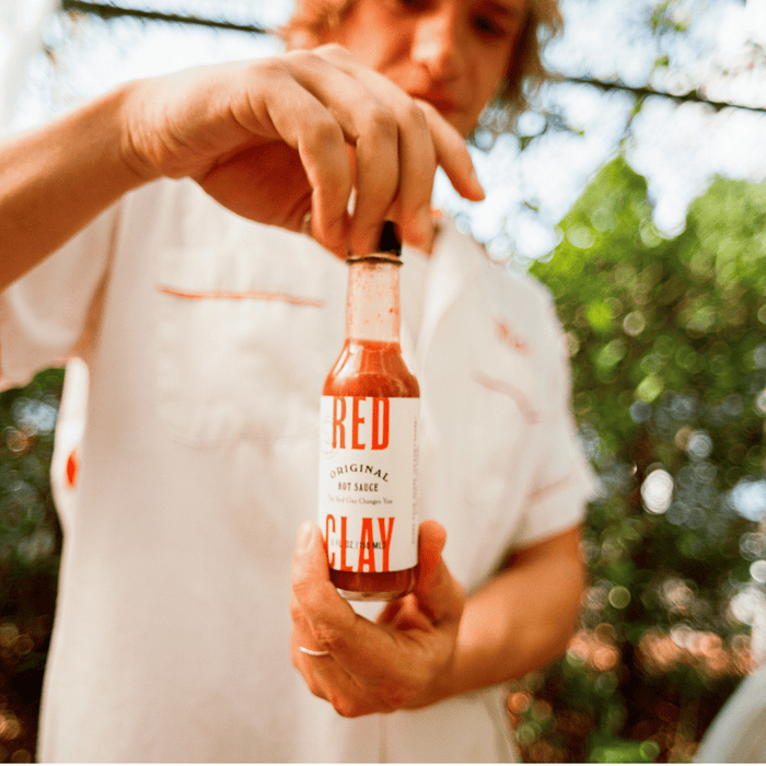 Original Southern Hot Sauce - Spicy Condiments, Made in USA Red Clay Hot Sauce