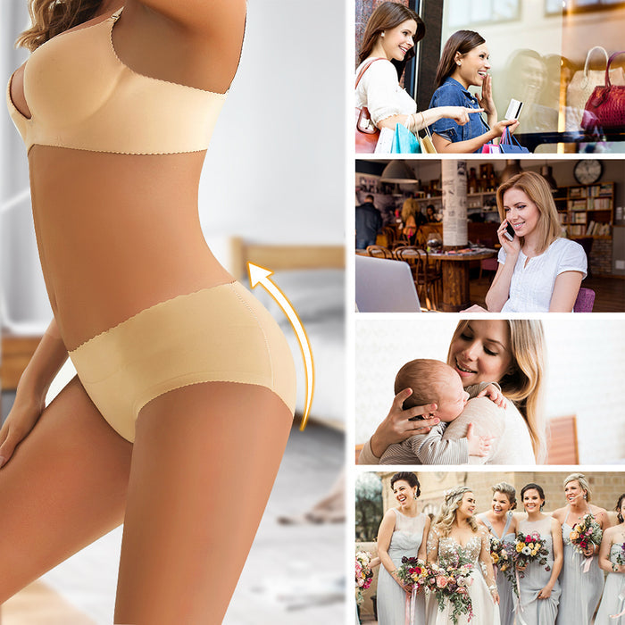 Padded Buttocks Shapewear Butt Lift Silicone Hip Shaper Padded Panties