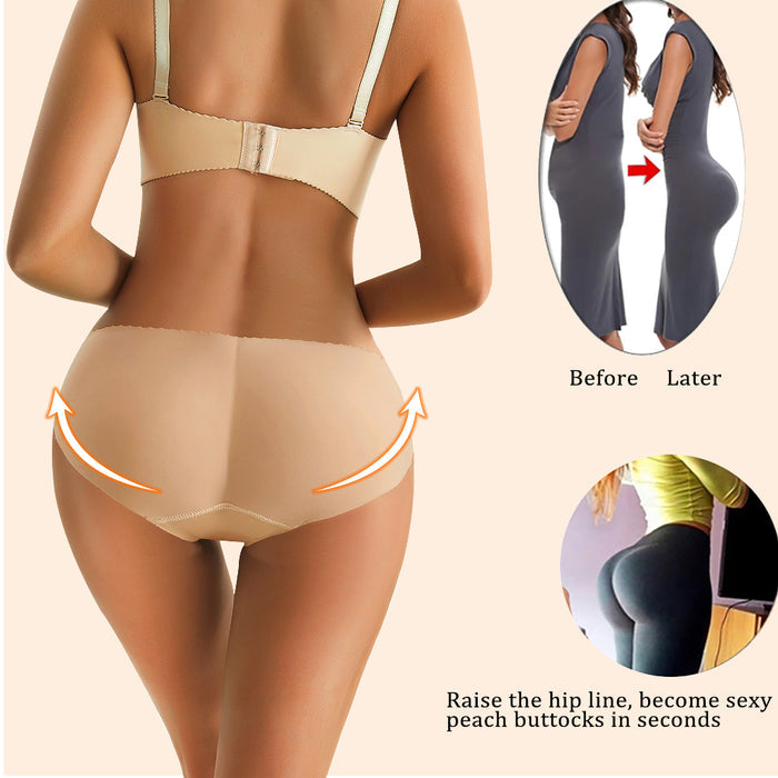Padded Buttocks Shapewear Butt Lift Silicone Hip Shaper Padded Panties