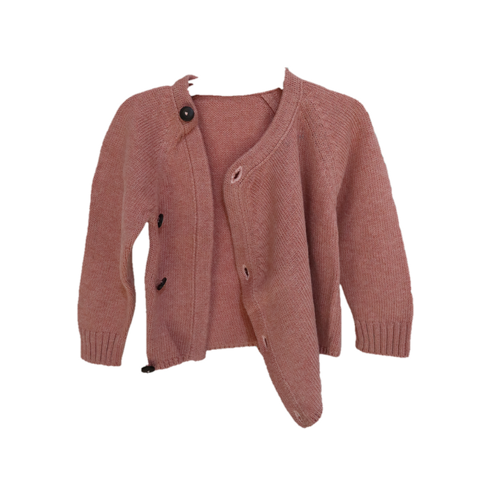 Peach Angrakha Sweater for Baby I 100% Organic Cotton - Mojopanda Organic  Store