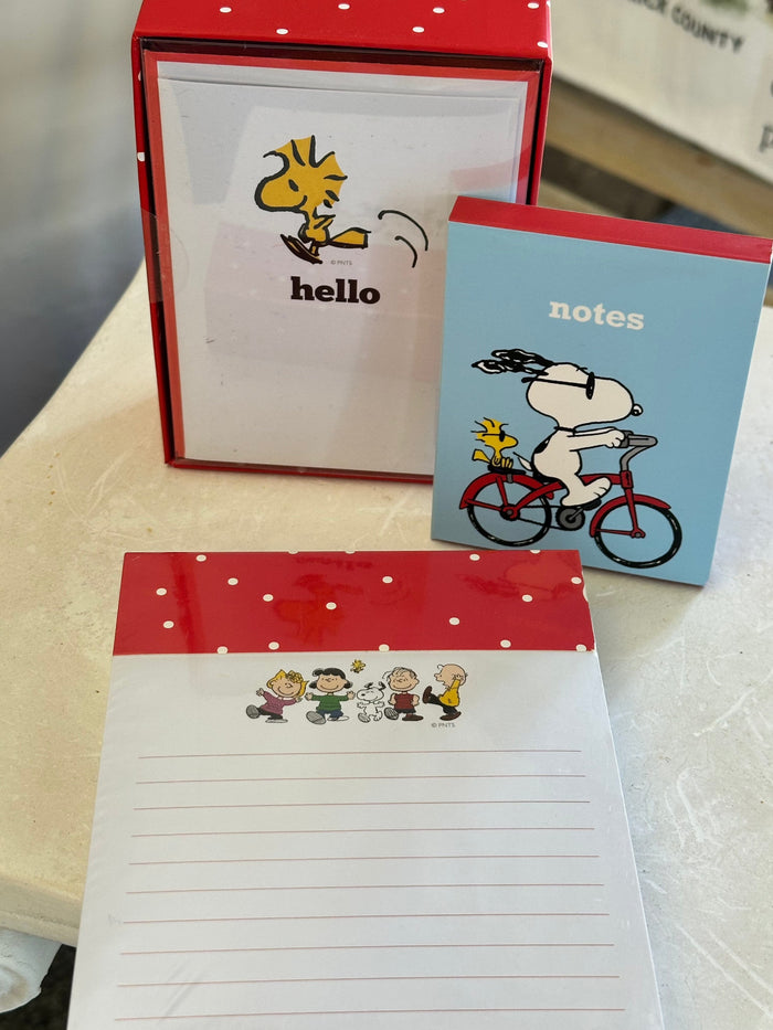Peanuts On Bike Pocket Notepad Graphique de France Notepad