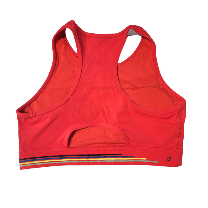 Peloton Red 'USA' Sports Bra Size L MSP$58