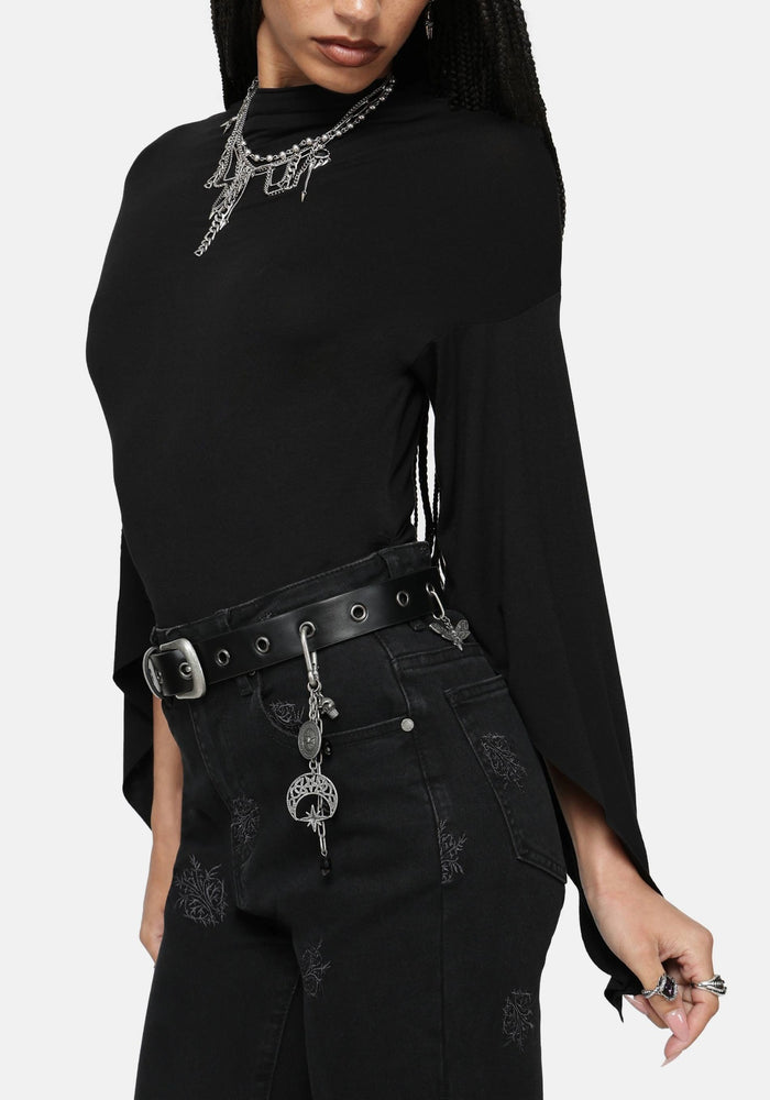 Phate Eyelet Charm Belt