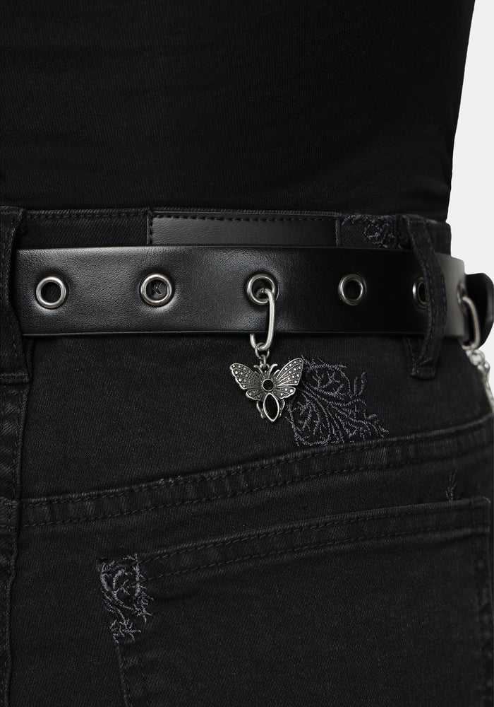 Phate Eyelet Charm Belt