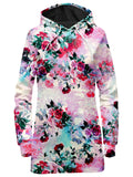 Pink Floral Hoodie Dress Riza Peker Epic Hoodie