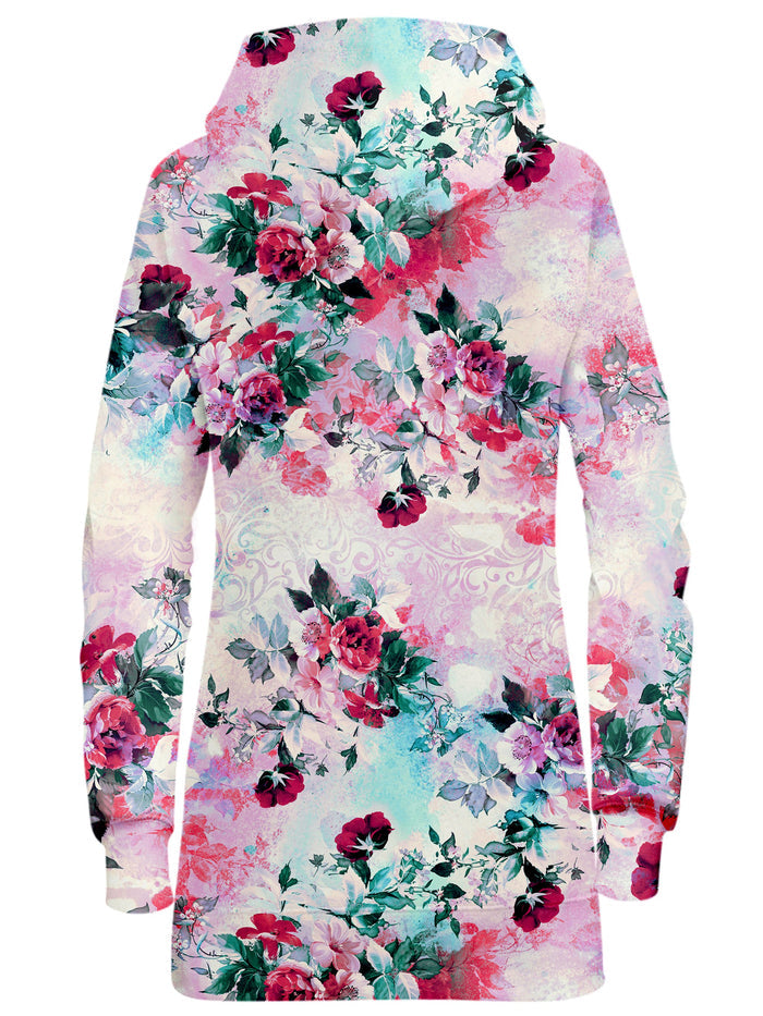Pink Floral Hoodie Dress Riza Peker Epic Hoodie
