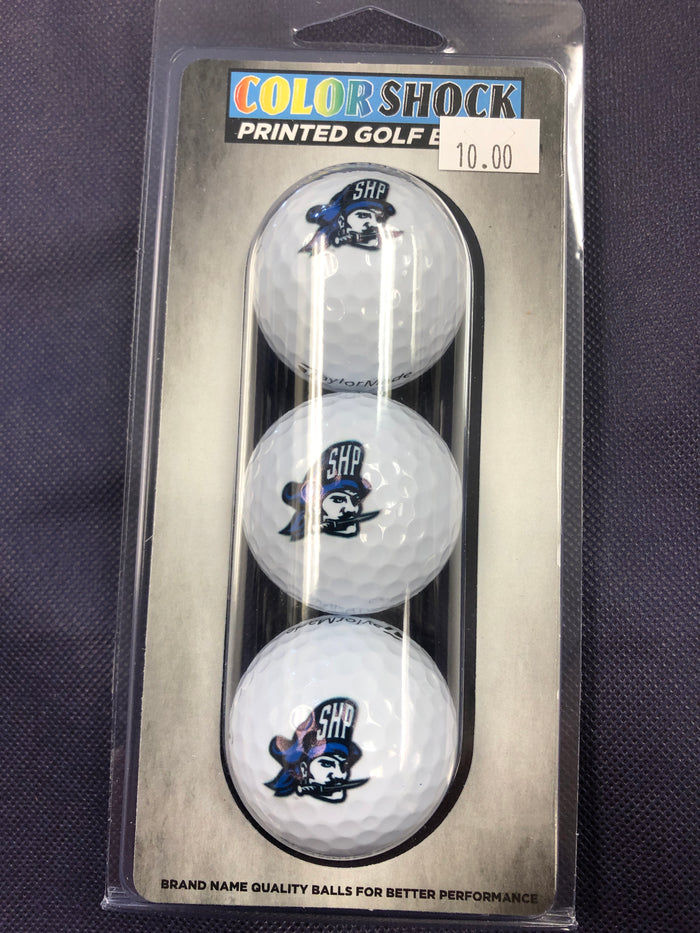 Pirate Logo Golf Ball (3)