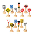 Plan Toys Traffic Signs + Stop Lights-Simply Green Baby