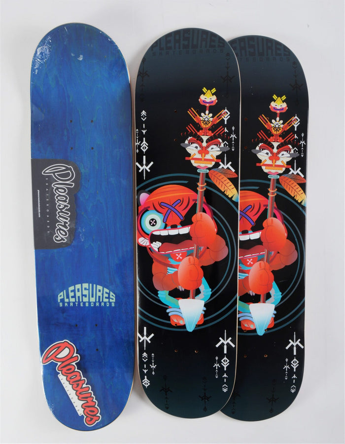 Pleasueres Skateboards Shamaniko Deck