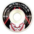 PLEASURES SKATEBOARDS ROBOT WHEELS HIGH REBOUND 53MM 99A