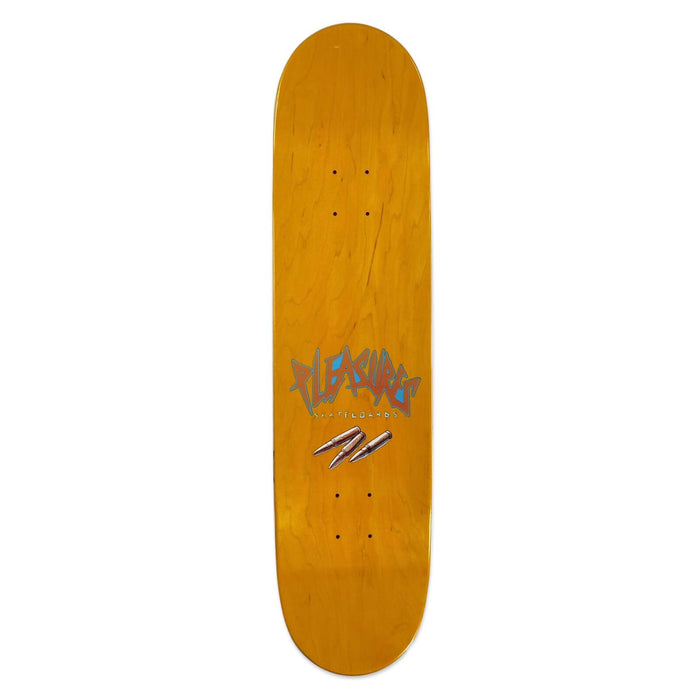 PLEASURES SKATEBOARDS ROBOTIKA WAR DECK 8.25"