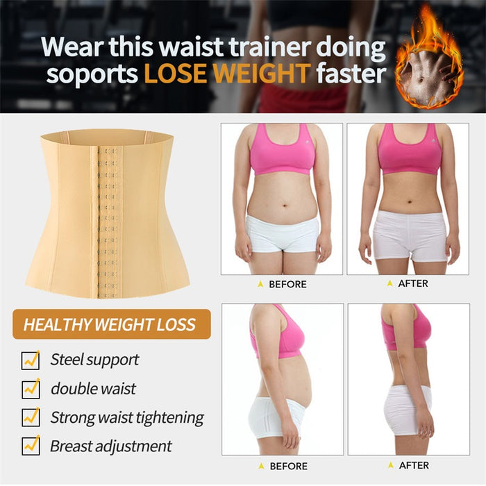 Plus Size Full Body Waist Trainer Light Control Tummy Slimming Shaper