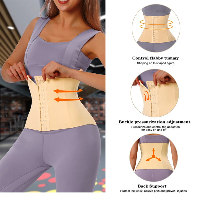 Plus Size Full Body Waist Trainer Light Control Tummy Slimming Shaper