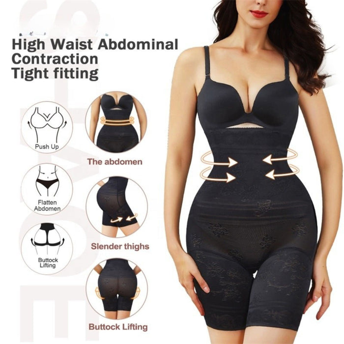 Plus Size Panty Seamless Full Body Corset Tummy Control Shaper Wear Thigh