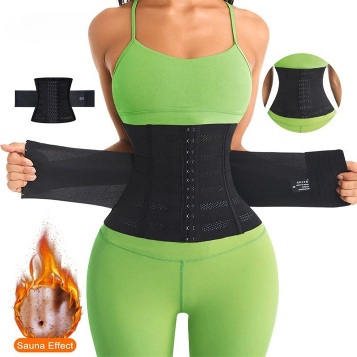 Plus Size Tummy Control Waist Trainer Slim Belt Shapewear for Women