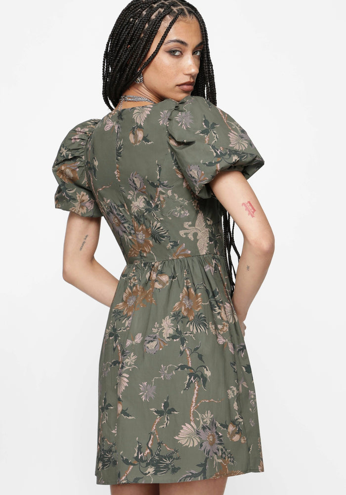 Poison Eden Cotton Mini Dress