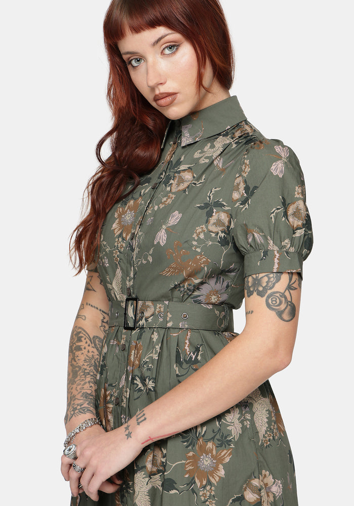 Poison Eden Midaxi Shirt Dress