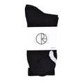 POLAR CALZE HAPPY SAD BLACK WHITE 39/42