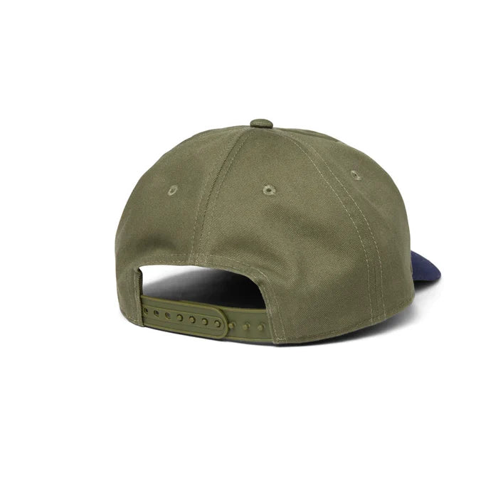 Polar Cappellino Earthquake Patch Cap Olive