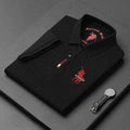 black polo shirt office wear men UAE