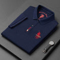 Detailed collar and fabric polo shirt UAE