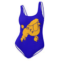 Poodle One-Piece Swimsuit - My Greek Boutique