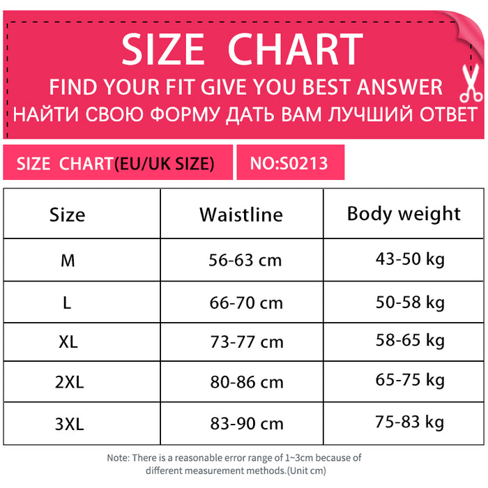 Post Surgery Waist Trainer Trousers Plus Size Spandex Hip Dip Shapewear
