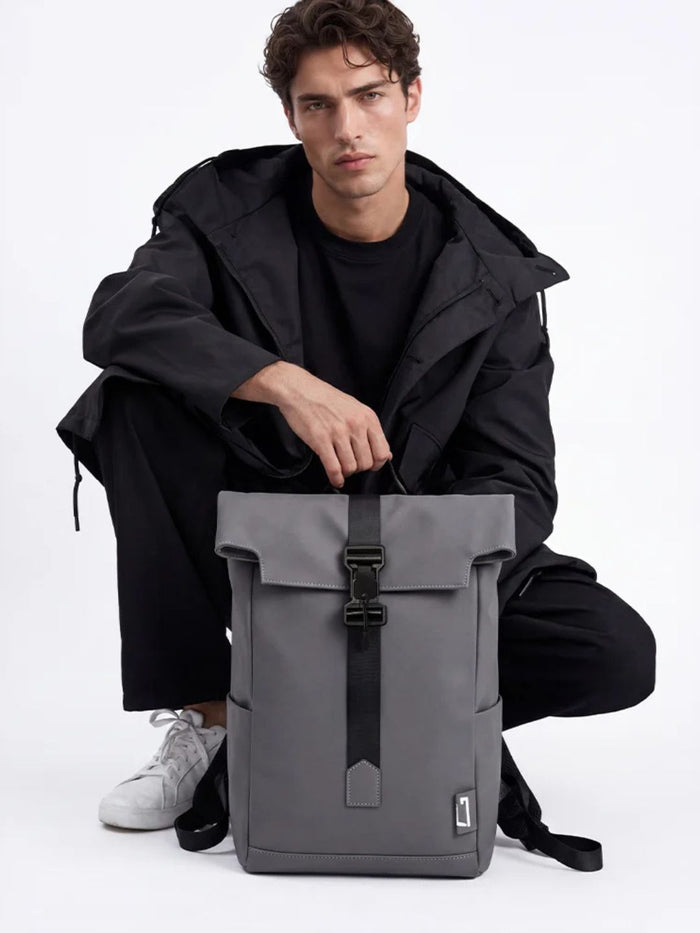 Powerlook Grey Technical Backpack