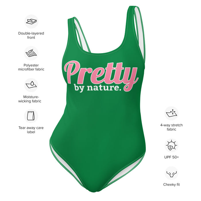 Pretty by Nature AKA One-Piece Swimsuit